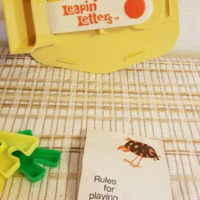 Lot #616: Vintage LEAPIN LETTERS Children's Game