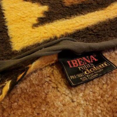 Lot #619: Vintage West Germany Blanket Reversible 