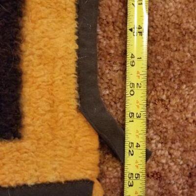 Lot #619: Vintage West Germany Blanket Reversible 