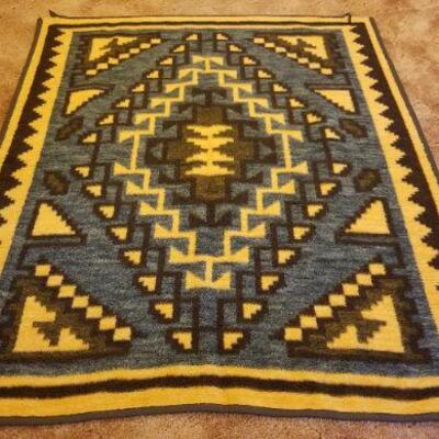 Lot #619: Vintage West Germany Blanket Reversible 