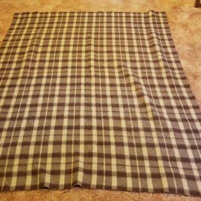 Lot #620: Vintage Wool Blanket Thin