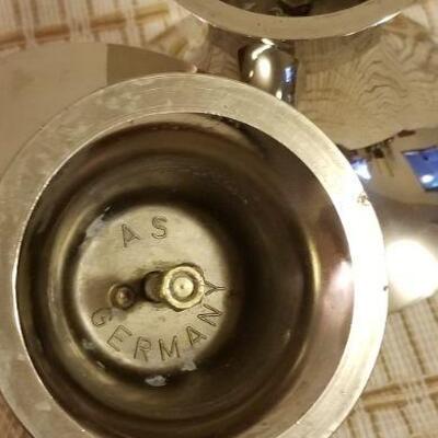 Lot #622: Vintage Made in Germany Candle Holders Mid Century Modern