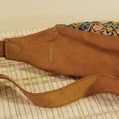 Lot #623: Vintage Leather Fanny Pack 