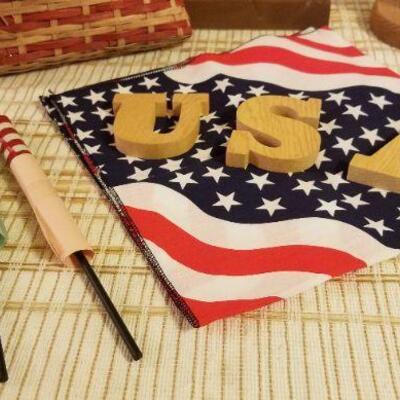 Lot #628: 4th of July Independence Day Holiday Deco
