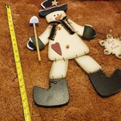 Lot #630: Group of Christmas Holiday Deco
