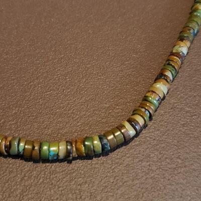 Lot #644: Navajo Heishi Necklace 