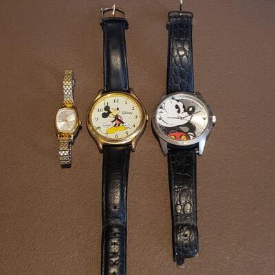 Lot 647: Mickey Mouse and Timex Watch lot