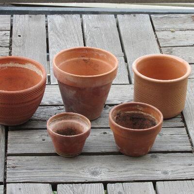 Lot 214- Collection of Planting Pots