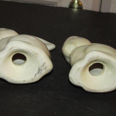 Lot 230- Rabbit Salt and Pepper Shakers