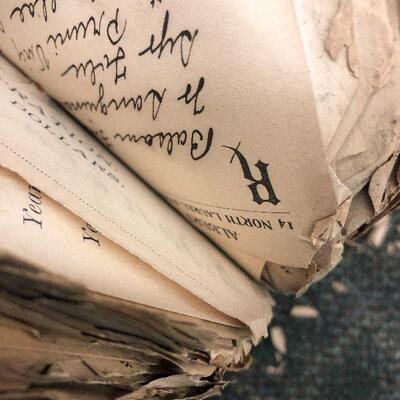 Large Stack of Handwritten Prescriptions from 1893-1896