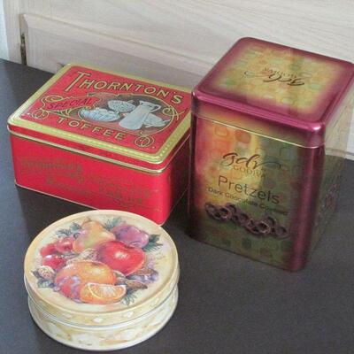 Lot 237- Collection of Tins