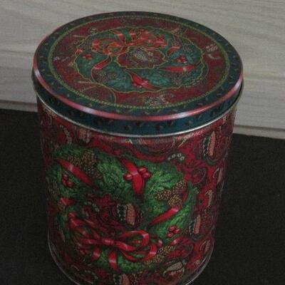Lot 239- Collection of Holiday Tins