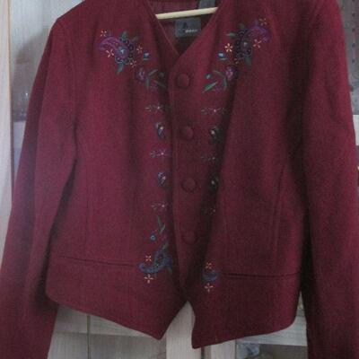 Lot 243- Liz Wear Embroidered Jacket