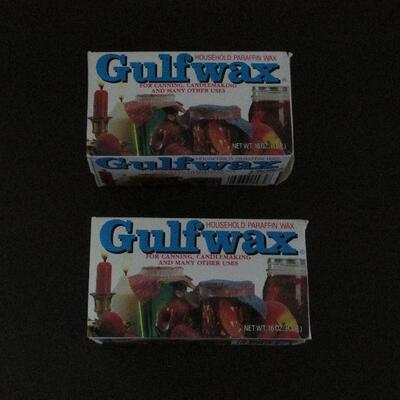 Lot 253- Gulf Wax Household Paraffin Wax