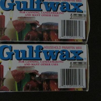 Lot 253- Gulf Wax Household Paraffin Wax