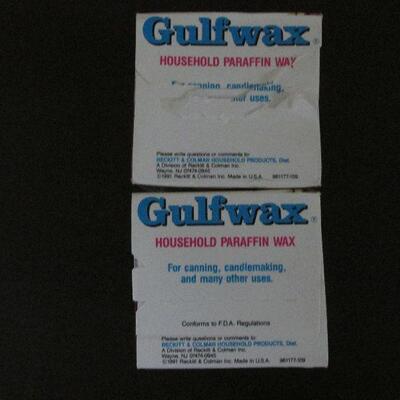 Lot 253- Gulf Wax Household Paraffin Wax