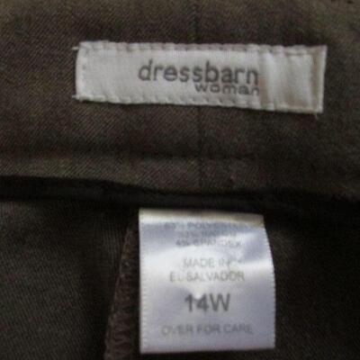 Lot 265- Dress Barn Women's Suit Pants