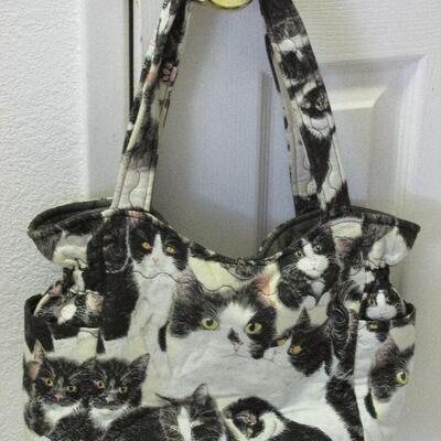 Lot 276- Kitten Tote and Hardshell Wallet