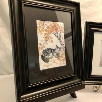 Lot 40 - Four Asian Cat Prints