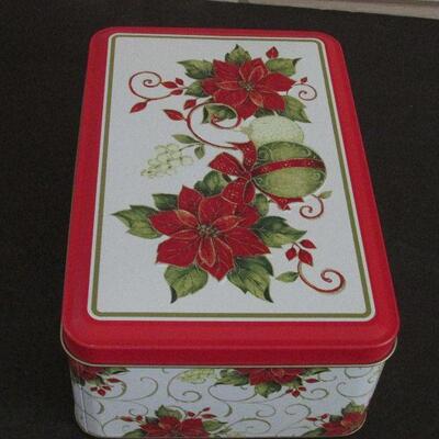Lot 290- Collection of Christmas Tins