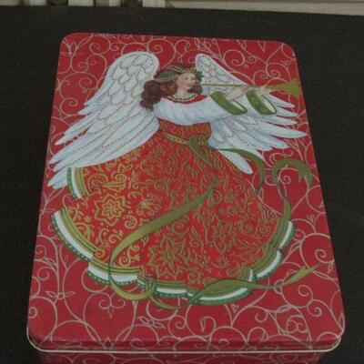 Lot 290- Collection of Christmas Tins