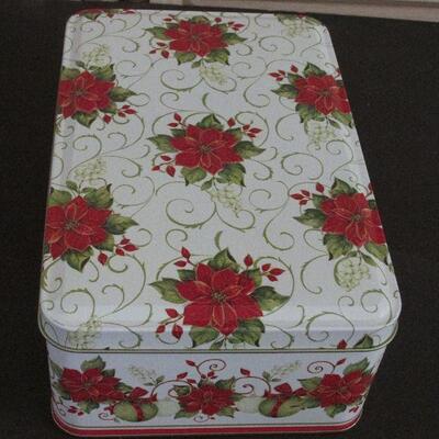 Lot 290- Collection of Christmas Tins