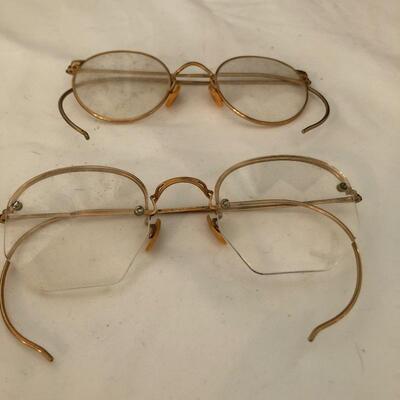Lot 46 - Ladies Antique Finds - mink, hat box, glasses & more