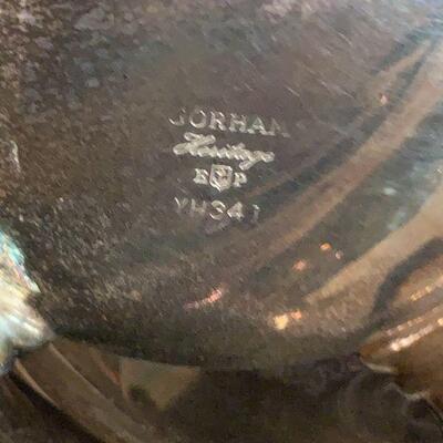 LOT 48. GORHAM SILVER PLATE "HERITAGE" COFFEE/TEA SET