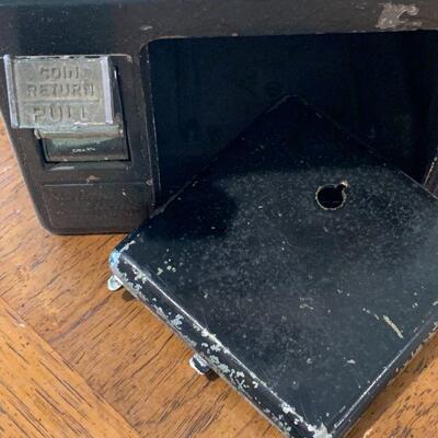 LOT 49 OLD WALL MOUNTED ROTARY DIAL PAY PHONE CONVERTED 