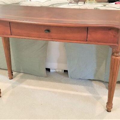 Lot #36 Contemporary Sofa/Side Table with Drawer