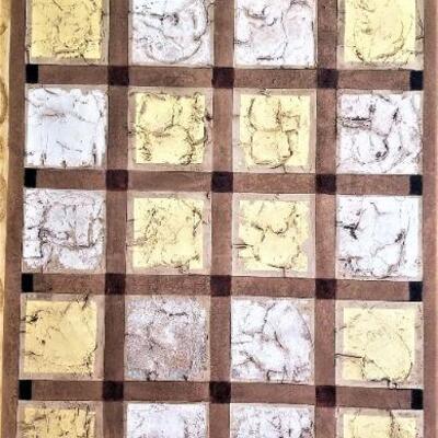 Lot #37  Original Mixed Media Art work Wall Hanging