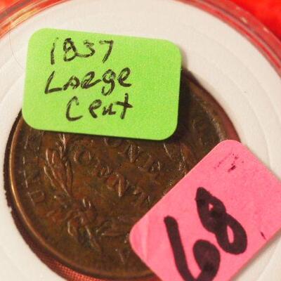 1837 Large Cent 