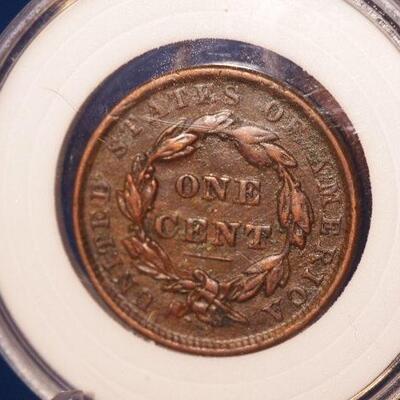 1837 Large Cent 