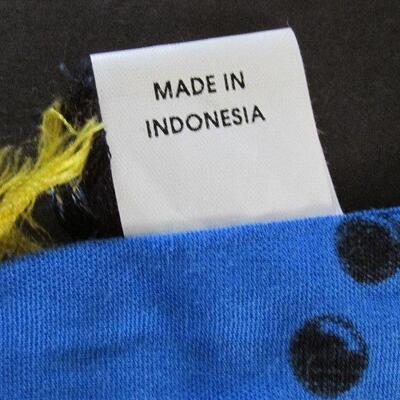 Lot 302- Indonesian Fish Scarf