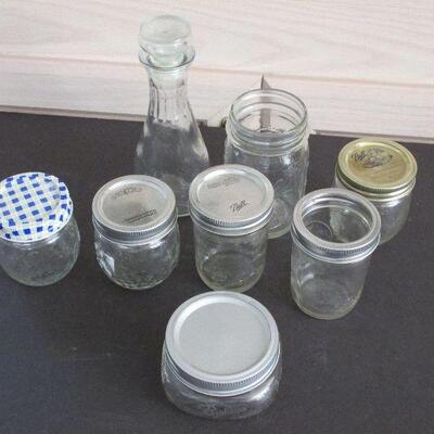 Lot 309- Collection of Glass Jars