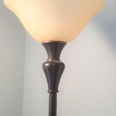 Lot #44  Pair of contemporary floor lamps