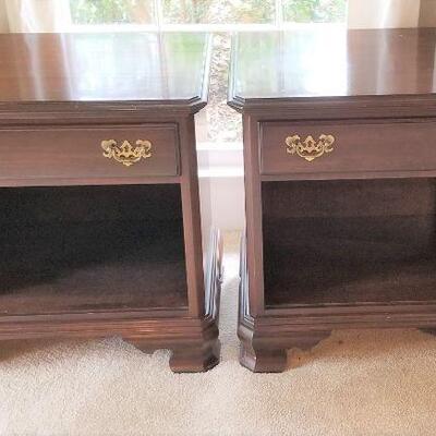 Lot #46  Pair of Ethan Allen Nightstands