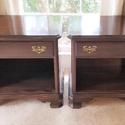 Lot #46  Pair of Ethan Allen Nightstands