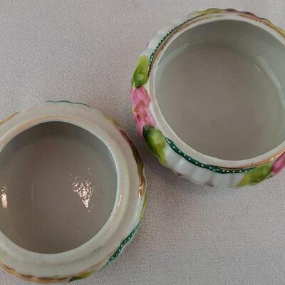 Japan Moriage Dresser Jar