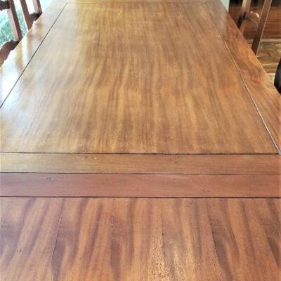 Lot #51  Super Nice French Country Style Dining Set - Table and 8 chairs