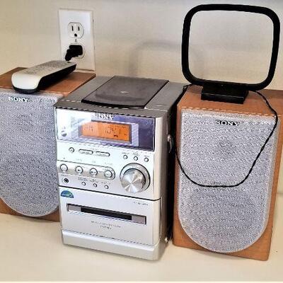 Lot #52  SONY Micro Hi-Fi Compact System - working