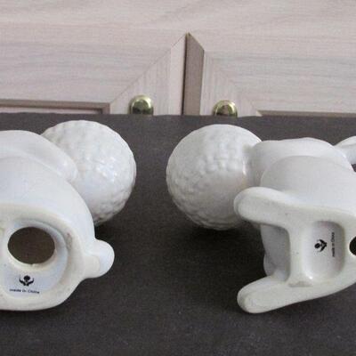 Lot 317- Ceramic Rabbit Figurines