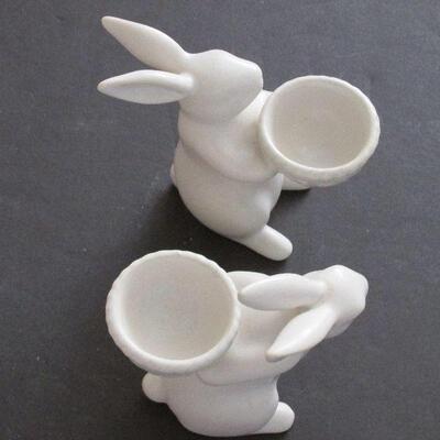 Lot 317- Ceramic Rabbit Figurines