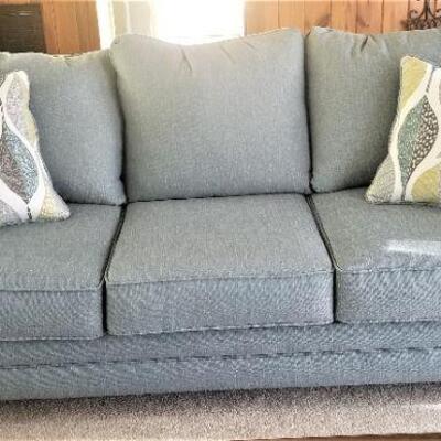 Lot #54 Stylish Sleeper Sofa - Very clean