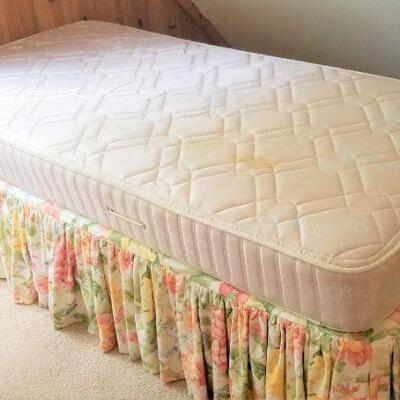 Lot #63  Pair of Twin Beds with Bedding
