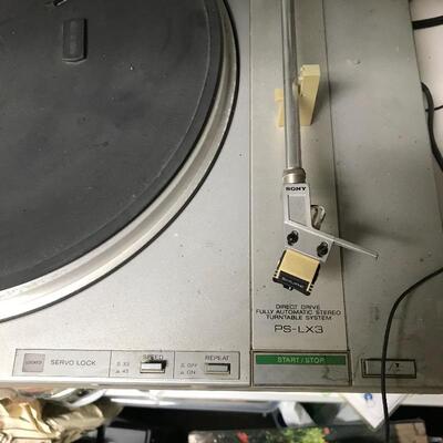 Vintage Sony PS-LX3 Turntable