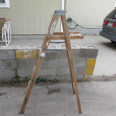 lot 333- Wood Ladder