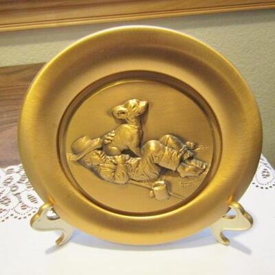 LOT 122  NORMAN ROCKWELL PLATES