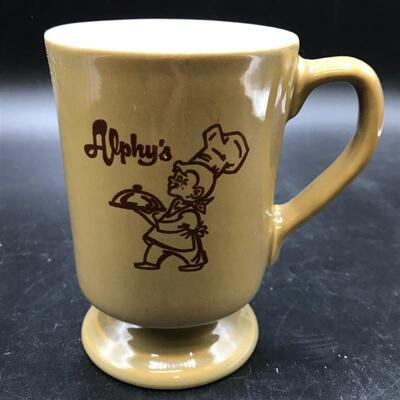 Vintage Alphyâ€™s Cafe Mug
