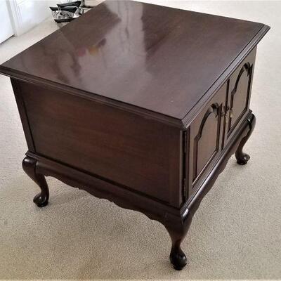 Lot #93  Queen Anne Style Lamp Table